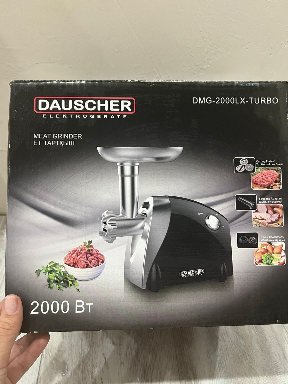 Мясорубка DAUSCHER DMG-2000LX-TURBO Миксер VITEK VT-1419