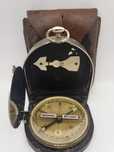 Original Bezard Busola WW2 German Militara Gentuta Piele Original