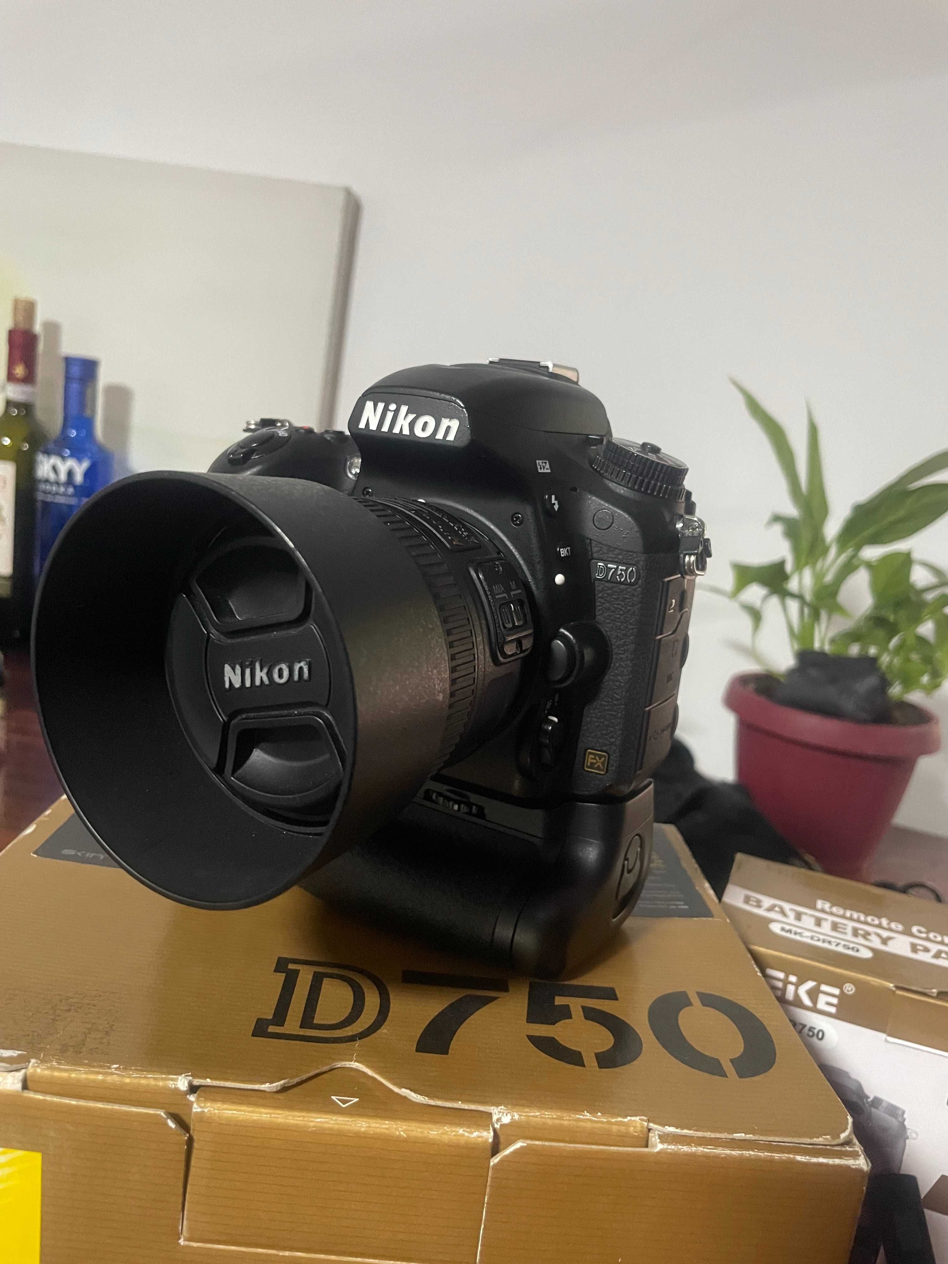 Nikon D750 camera