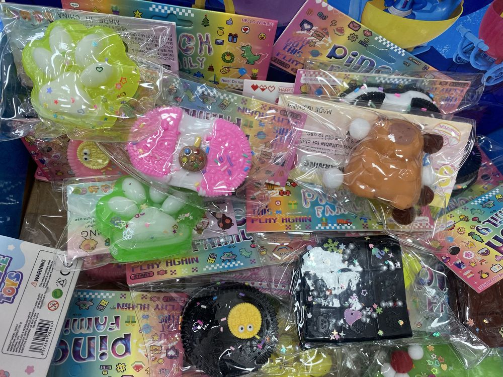 Set 3 labute antistres jucarie mochi squishy squisee