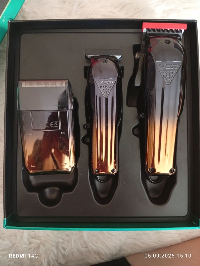 VGR V-644,rechargeable combo kit 3in1