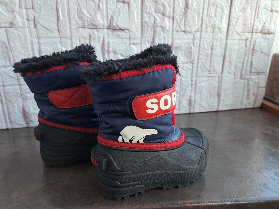 детски ботуши,зимни обувки,боти,апрески,Sorel номер25 за момче