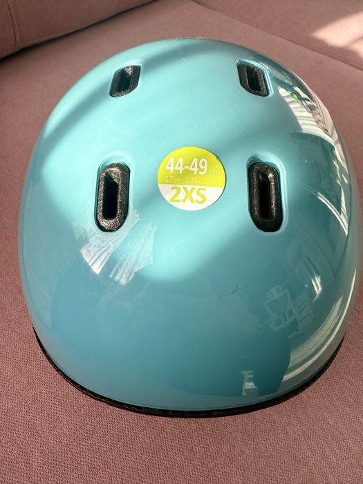 Cască schi/săniuș 2 în 1 Turcoaz Copii 44 / - 49 cm - 2XS