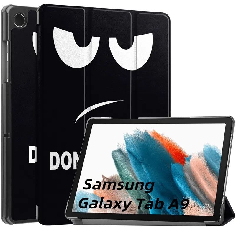 Samsung Galaxy Tab A9+ 11" A9 8.7" A8 10.5 Кожен смарт калъф за таблет