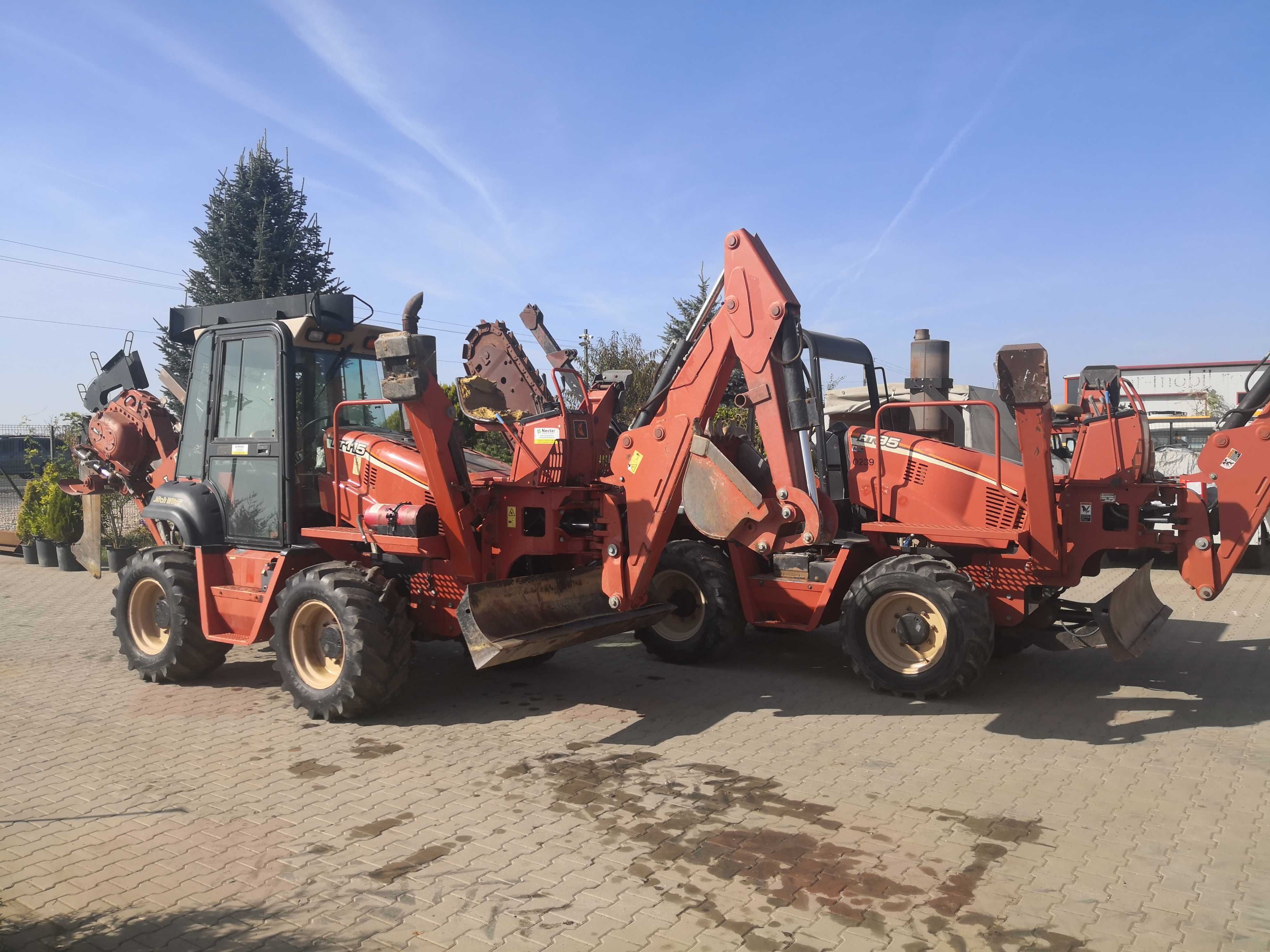 Utilaje multifunctionale Ditch Witch pentru sapaturi santuri