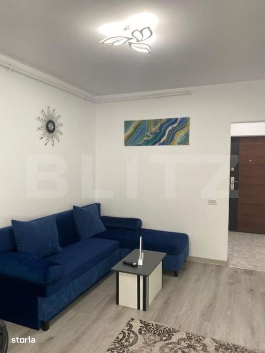 Studio 43 mp utili + balcon 7.7 mp, mobilat, Sanpetru, Brasov