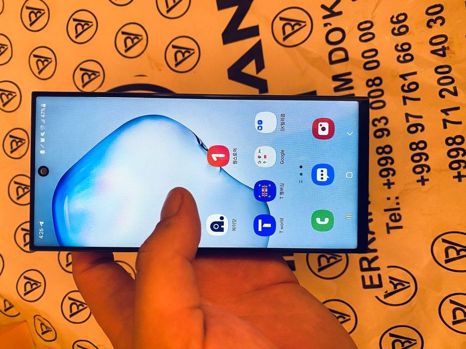 Samsung note 10 plus 5 g 12/256
