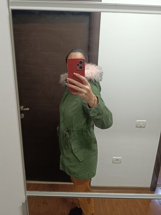 Geaca iarna îmblănită