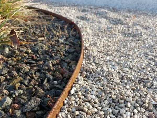 Borduri metalice Galva./Corten- lot variat pentru curte, alei, grădină