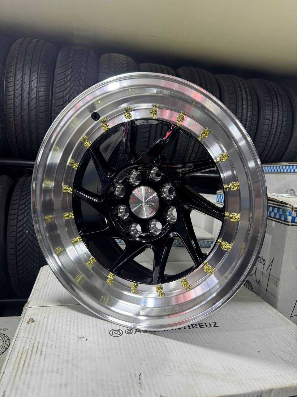 ASAMAN BBS,WORK,RAYS Saka Polkali Diskalar 15R 8J  4/100/114