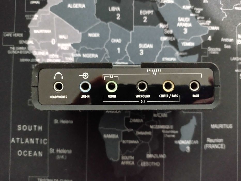 Външна звукова карта Rosewill U-701