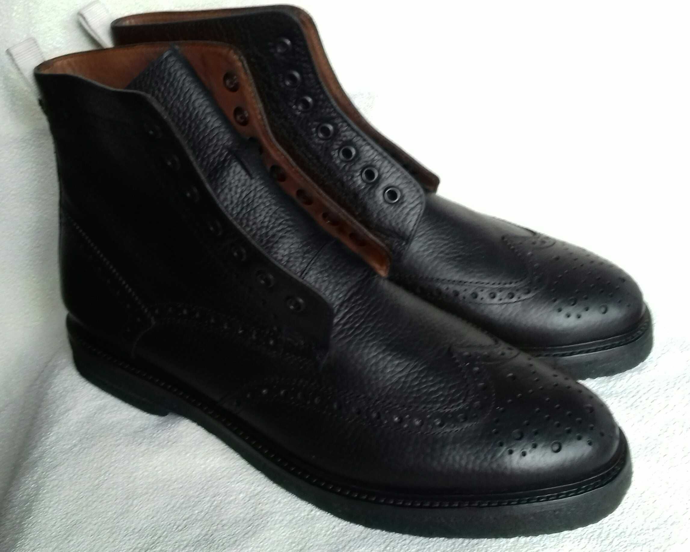 Мъжки кожени ботуши SIOUX No.44,5 EU