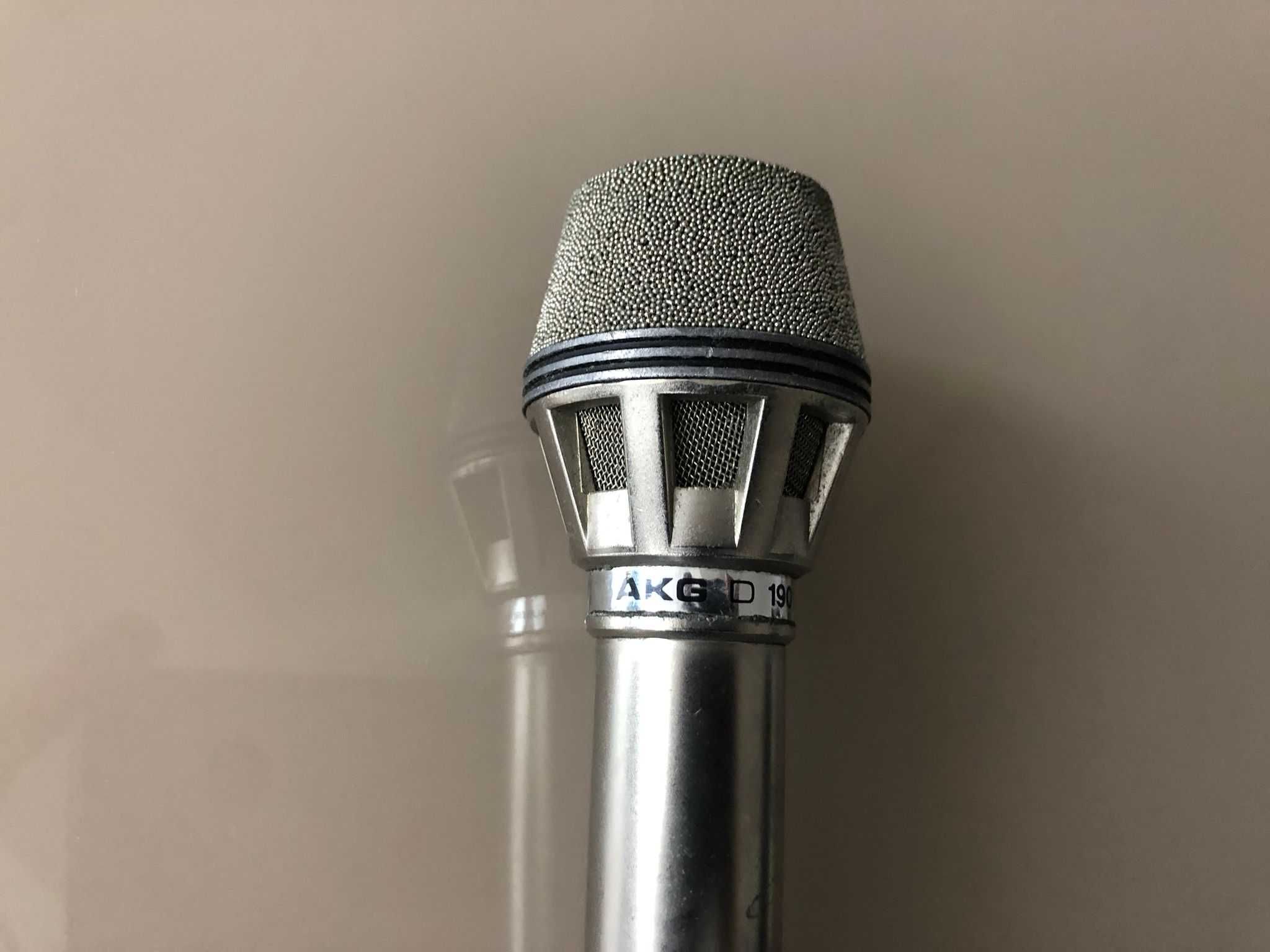 AKG D190E 1970 Microfon Vintage Dynamic Cardioid Microphone (Austria)