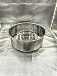 Cratita inox 20L fund triplu + capac sticla abur