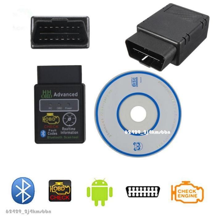 Interfata diagnoza auto ELM327 V2.1 OBD2 CAN-BUS Bluetooth Android