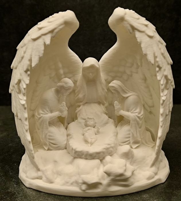 Ornament de Craciun Nasterea Domnului Iluminat LED