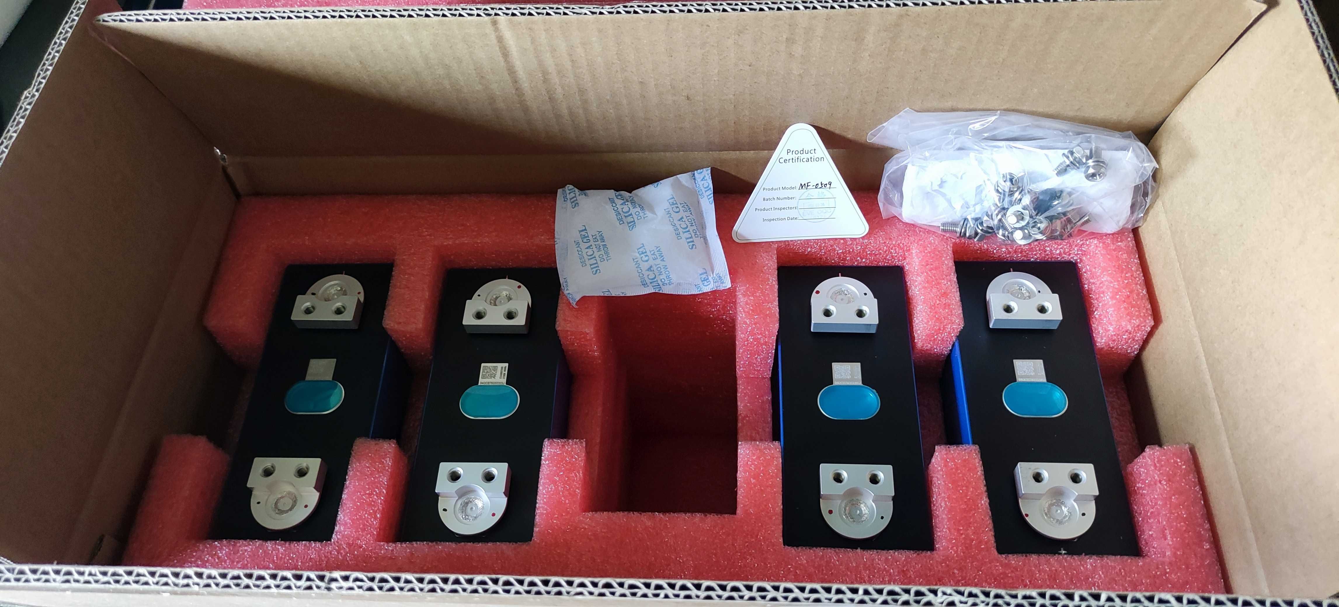 LiFePo4 клетки 280Ah EVE LF280K v3 за солар/батерия/каравани