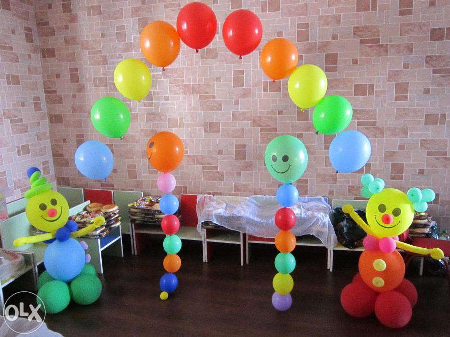 Воздушные шары, оформление дня рождения, шары в детский сад, в школу