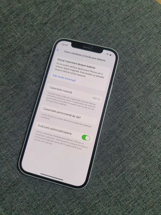iPHONE 12 - baterie 100% - pret 11oo lei FIX