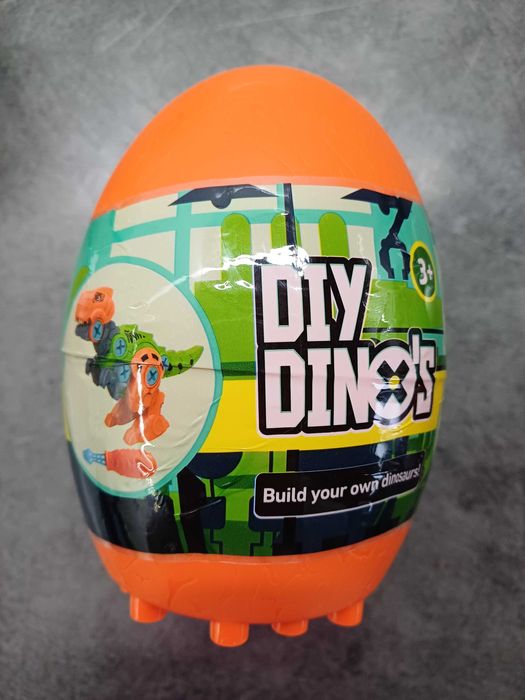 Комплект за сглобяване на динозавър в яйце, Направи си сам с отвертка