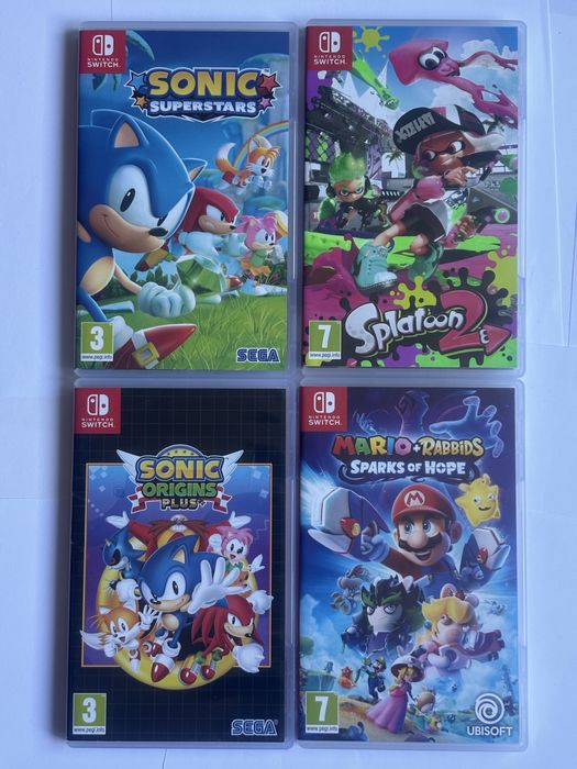 SONIC Origins  Superstars Splatoon Nintendo Switch