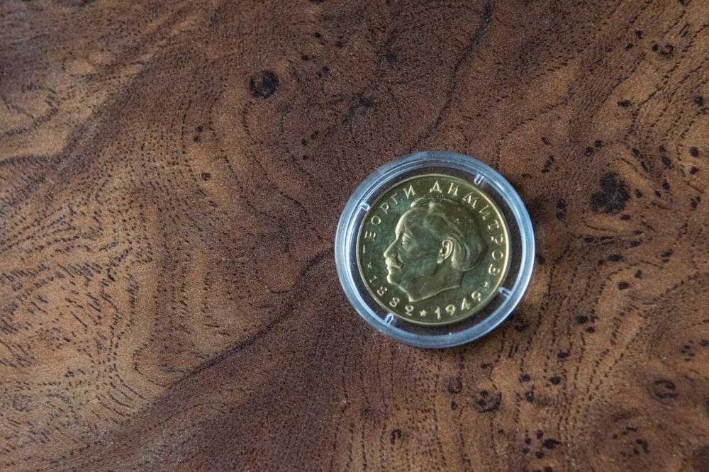 Златна монета Георги Димитров 1965г., 16.89 г Au 900/1000