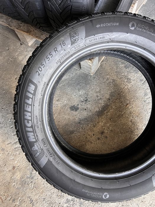 4 anvelope iarna 205/55/16 , Michelin , DOT 2022 !