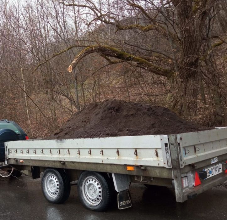 Remorcă 2 axe 2t cu covertil