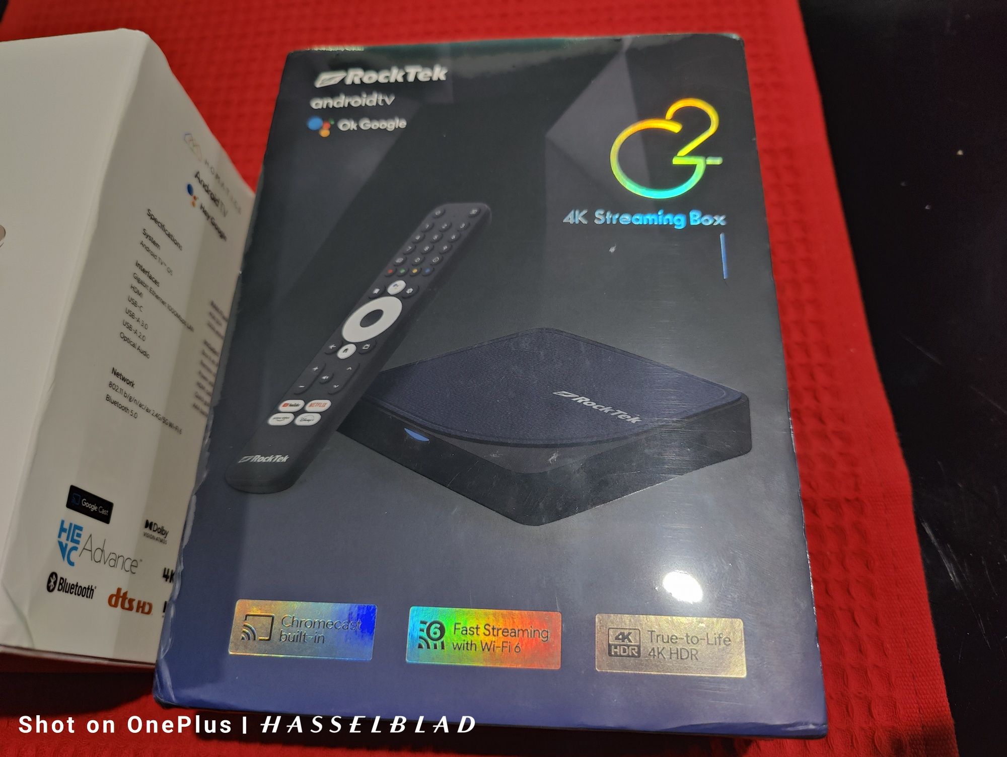 Rocktek G2 64GB и Homatics Box R 4K Plus Android TV Box сертифицирани