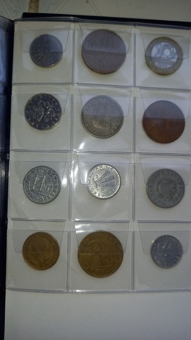 Clasor monede  fără dubluri