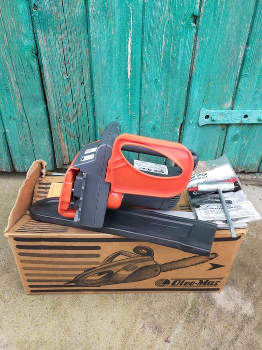 Нов италиански ектрически верижен триони Oleo Mac