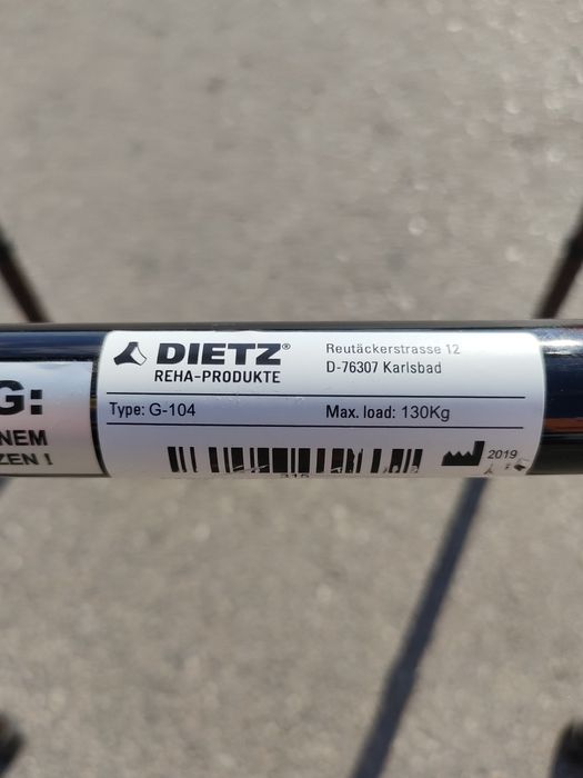 Cadru de mers Dietz că nou.folosit doar in casa   ,Made i Germany!