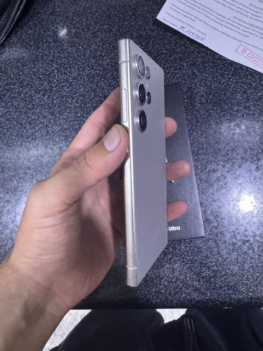 samsung s24 ultra pamit 12.256g holati ideal karopka dak bor