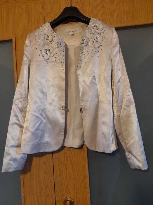 Sacou alb, dama marimea 38