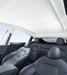 В наличии защитная шторка для панорамы Tesla Model Y