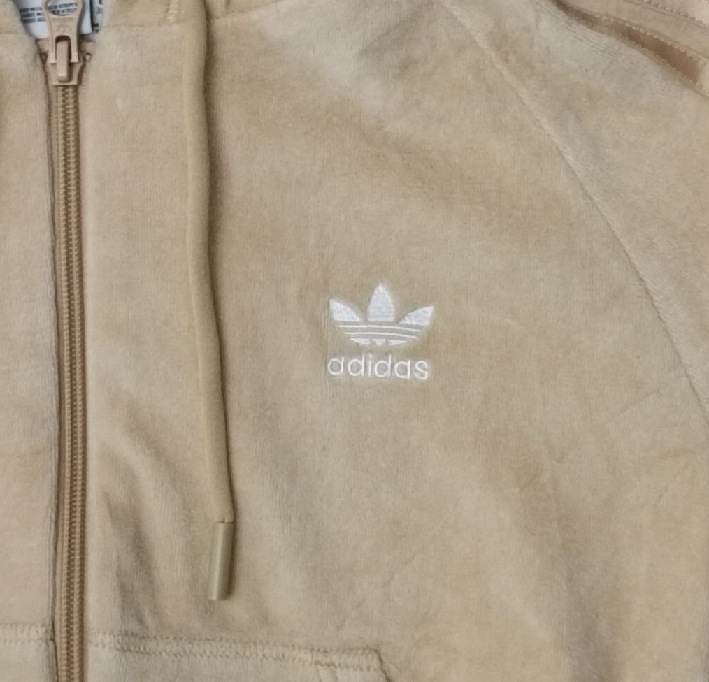 Adidas Originals Velour оригинален екип S Адидас горнище и долнище