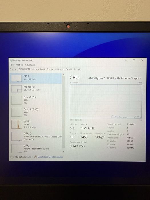 Laptop Lenovo Ideapad Gaming 3 15ACH6