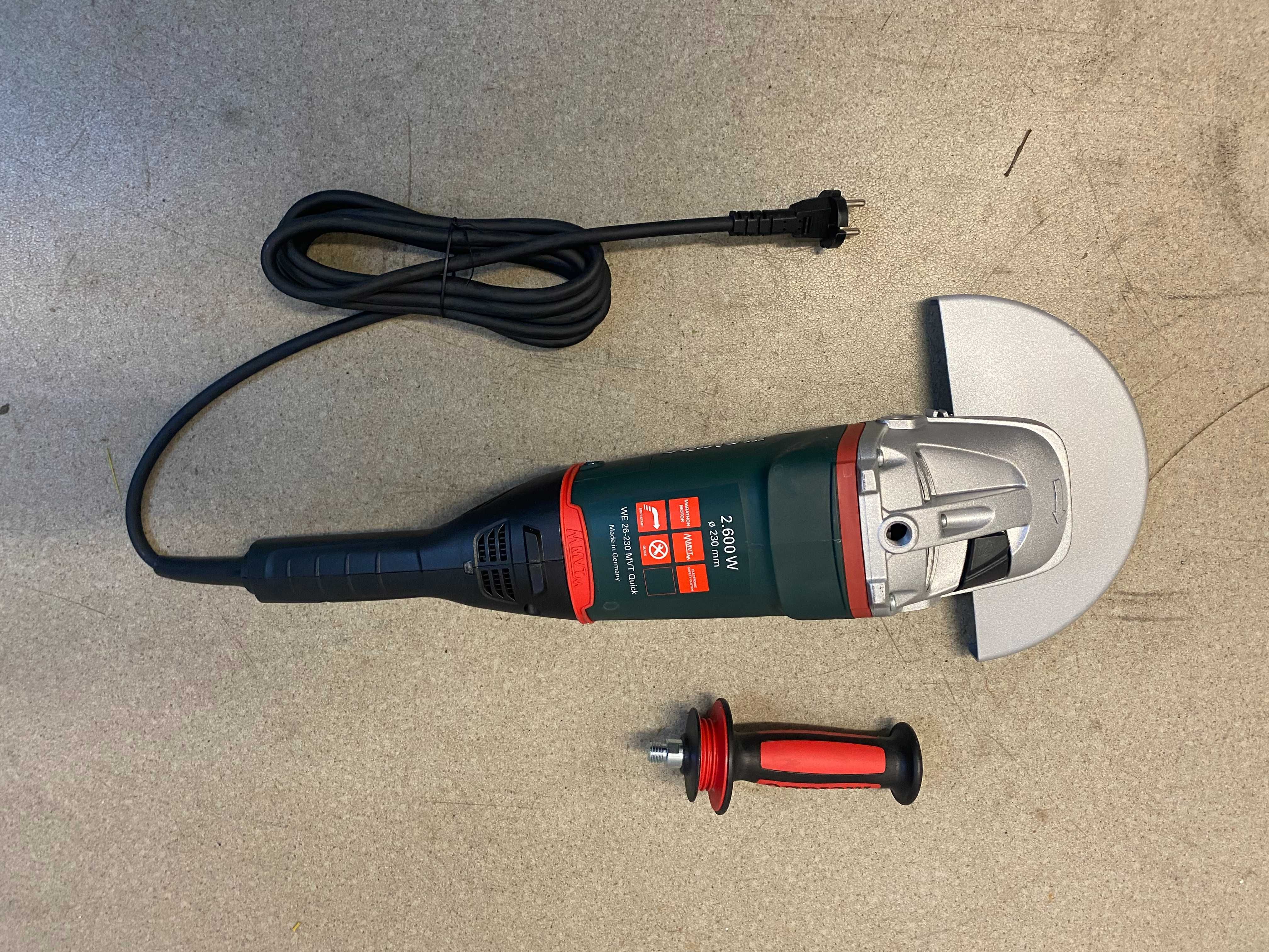 606475	Ъглошлайф 230mm 2600W METABO WE 26-230 MVT QUICK