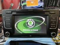 Radio Cd,Mp3,Aux, Bluetouth Skoda Bolero