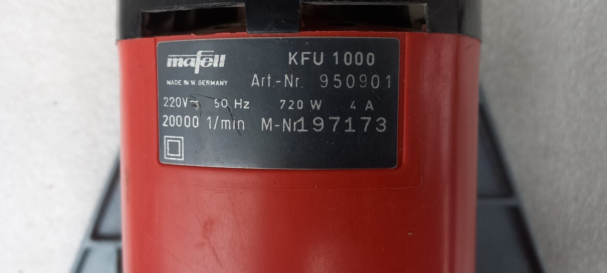 Mafell KFU 1000 canale circular Makita 5903R profesional original