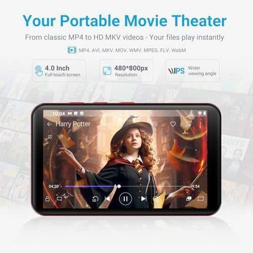 Нов MP3 MP4 Музикален плейър с тъчскрийн Spotify Bluetooth и WiFi 96GB