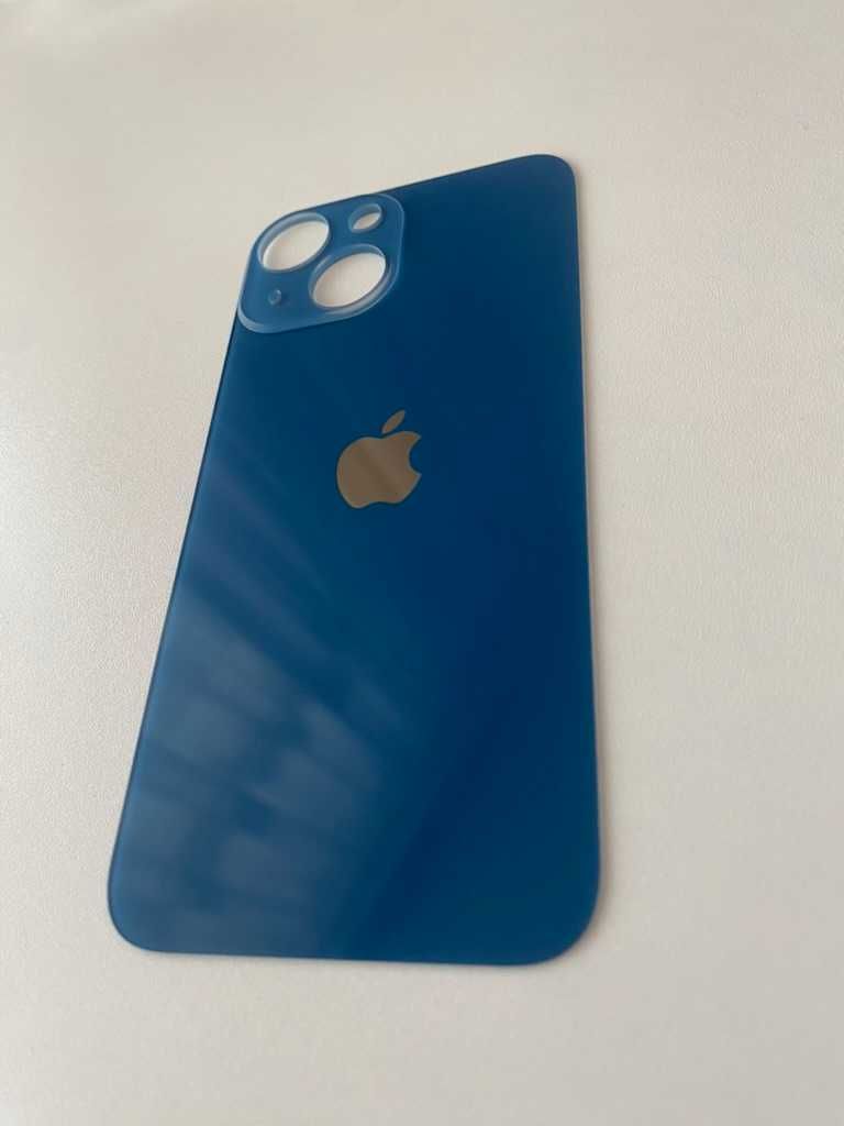 iPhone 13 mini - стъкло/гръб синьо