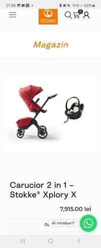 CARUCIOR Stokke Xplory X 2 in 1