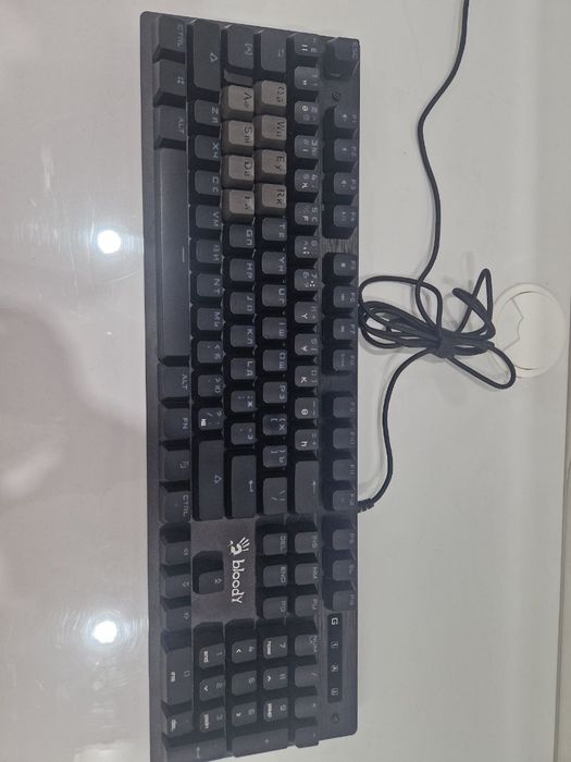 Клавиатура A4Tech Bloody B500N черный с гарантией