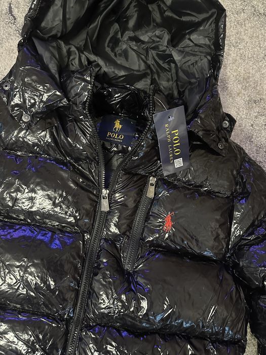 Geaca ralph lauren lucioasa puffer mai multe marimi