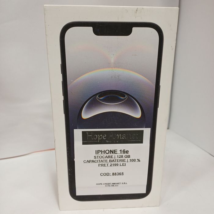 Hope Amanet P1 / iPhone 16e 128GB NOU