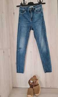 Blugi Stradivarius noi, skinny, mar 34