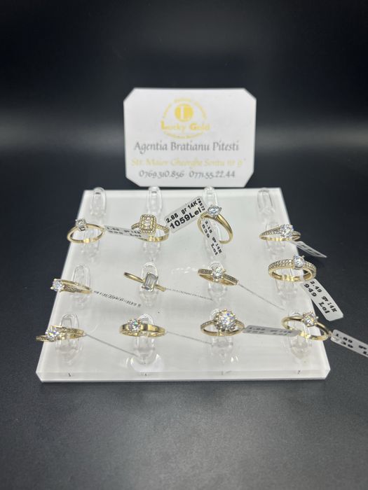 Inele aur 14k diverse modele si marimi