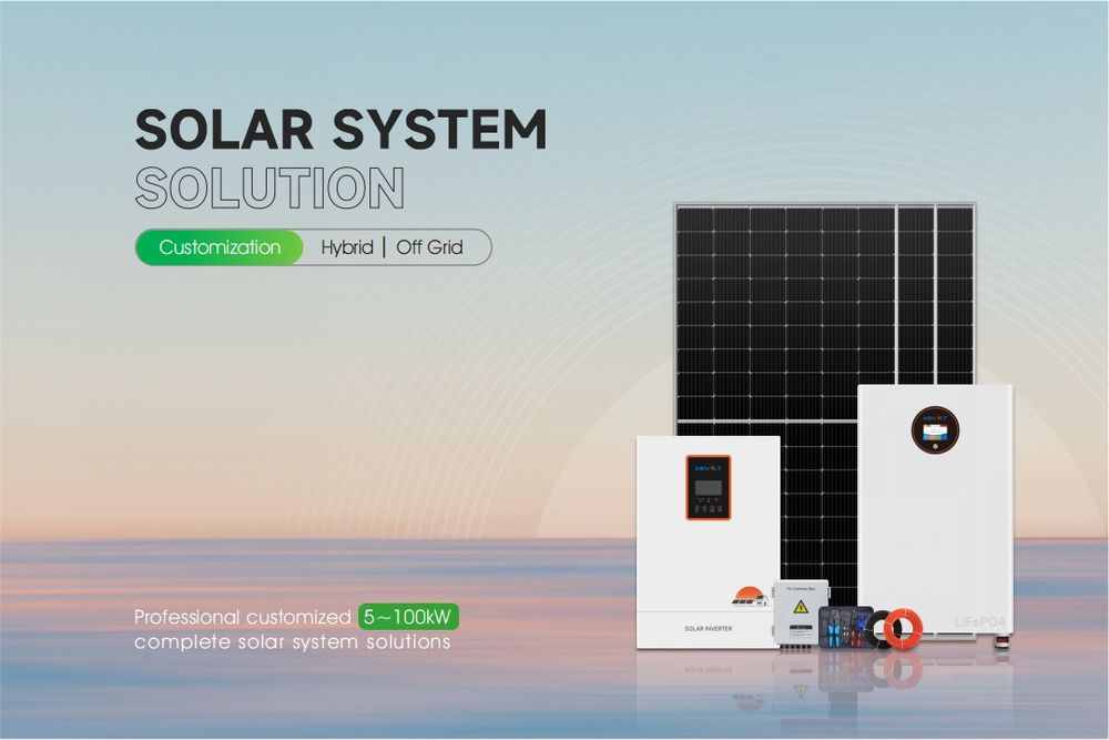 Kit fotovoltaic Hibrid cu Btaerii - Soluție Completa pentru Locuințe ș