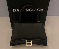 Geanta/Poșetă Balenciaga Hourglass S tote bag 23cm x 16cm